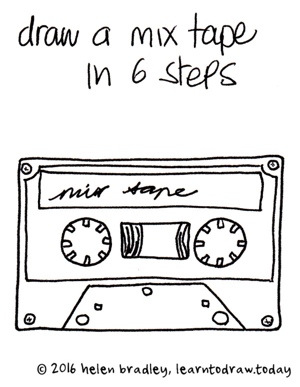 cassette drawing