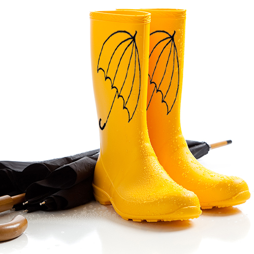Rain boots design