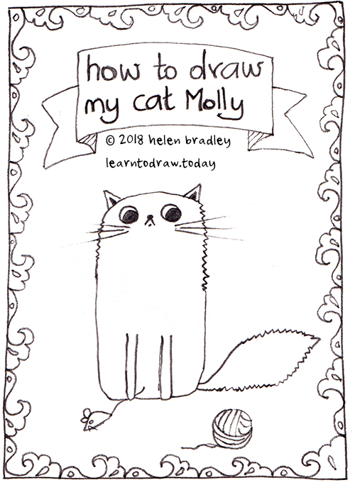 how to draw my cat molly