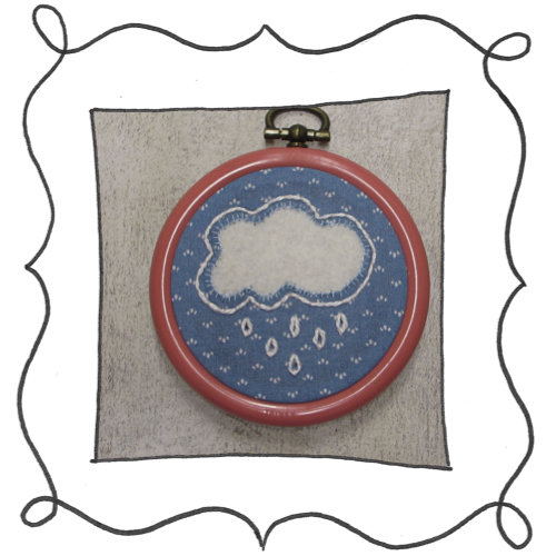 cloud embroidery